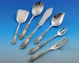 French Renaissance by R&amp;B Sterling Silver Essential Serving Set Small 6-... - £196.43 GBP