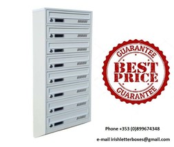 Enigma 8 Wall Mounted Indoor Mailboxes for Multi Occupancy Apartments/Businesses - £365.92 GBP