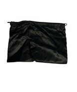 YSL Saint Laurent Dustbag Black Drawstring Travel Storage Square Shape 1... - $611.86 MXN