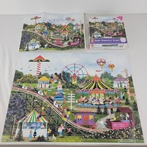 Jane Wooster Scott Puzzle Flights of Fancy Carnival 300 Pc Large Ceaco COMPLETE - £19.57 GBP