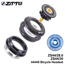 ZTTO 4444S MTB Bicycle Headset 44mm CNC 1 1/8&quot; 28.6 Straight  fork Internal 44 S - £87.59 GBP