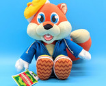 Official Conker Talking Plush Figure w/ Removable Crown Conker&#39;s Bad Fur... - £33.70 GBP