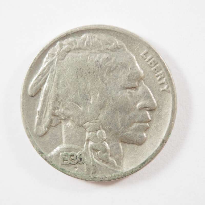 1936 P Buffalo Nickel Fine (F) - SKU 194USN - $2.95