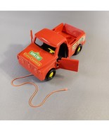Sesame Street Cross Country Red Pickup Truck KTC Missing Bumper 1976 HON... - $545.60 MXN