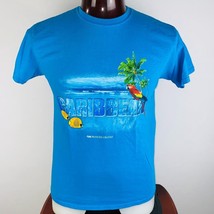 Princess Cruises Cruise Line Mens Medium M Blue Tropical Parrot Theme T ... - £27.67 GBP