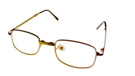 eli k Mens Reading Glasses Gold Rectangle Folding Metal E806. 2.0 - $31.49