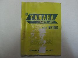 1974 Model MX100A Parts List Catalog Factory OEM LIT-10014-27-00 - $187.32 MXN