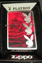 Gorgeous Playboy Roses Zippo Lighter - $707.36 MXN