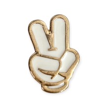 Mickey Mouse Disney Tiny Pin: Mickey Glove Peace Sign - $19.90