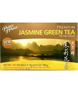 1 Box, Prince of Peace Premium Jasmine Green Tea 6.35Oz/180g - 100 Tea Bags - $15.62 CAD