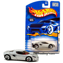 Year 2000 Hot Wheels 2001 First Editions 1:64 Die Cast Car #13 Silver LO... - £19.65 GBP