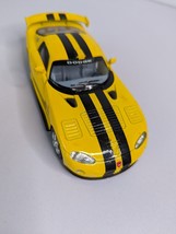 Chrysler Dodge Viper GTRSR Yellow Scale 1/36  Metal Kinsmart KT 5039 TM Die Cast - £13.58 GBP