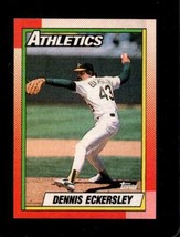 1990 Topps #670 Dennis Eckersley Nmmt Athletics Hof - £1.91 GBP