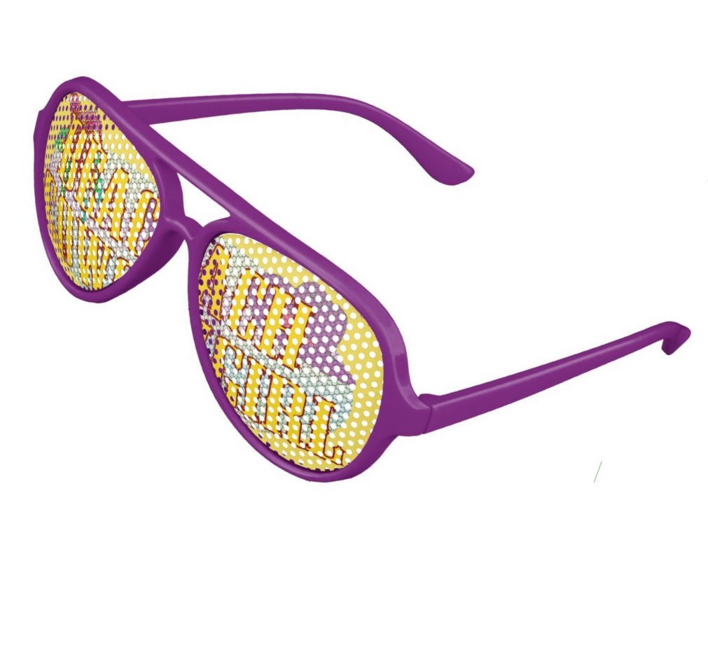 Beach Cowgirl Sunset Party Shades Aviator Stye - Purple