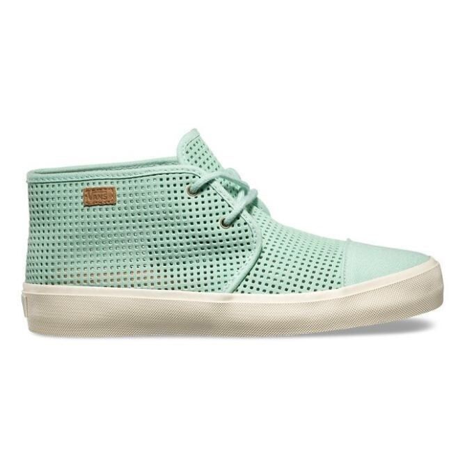 VANS Rhea SF (Square Perf) Gossamer Green  Sneakers Womens Size 10 - $39.95