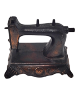 Vintage Diecast Metal Miniature Sewing Machine Pencil Sharpener Hong Kong - $6.92