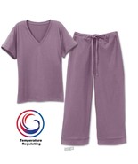 Hammacher Lady Temperature Regulating Pajamas Small\Medium Lavender PJs ... - $632.05 MXN