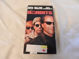 Bandits (VHS, 2002) Bruce Willis, Billy Bob Thornton, Cate Blanchett - $9.50