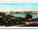 View of City From Morro Castle Havana Cuba UNP WB Postcard I20 - £3.10 GBP