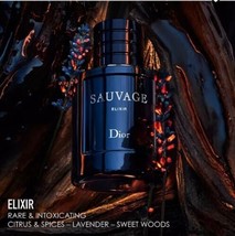 JUMBO SAUVAGE ELIXIR BY CHRISTIAN DIOR 3.4oz  ~ 100ml PARFUM CONCENTRATE... - $170.95