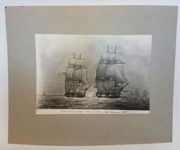 Vintage Puget Sound Maritime Historical Society Photo - Artwork Of Indep... - £14.95 GBP