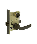 Storeroom Closet Mortise Trim Only with B Lever &amp; LN Rose, Oil Rubbed Br... - $837.47 CAD