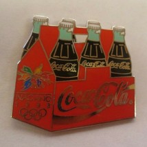 Coca- Cola Nagano,Japan 1998 Olympic Games Lapel Pin six pack - $5.45