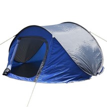 Waterproof 3-4 Person Camping Tent Automatic Pop Up Quick Shelter Outdoor Hikin - £62.38 GBP