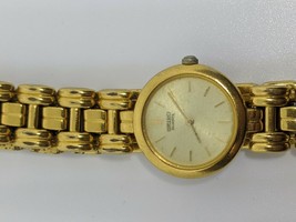 Vintage Seiko Quartz Gold Tone Ladies Watch - £15.71 GBP
