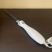 White Electric Carving Knife Serrated Stainless Steel Blades Model EK-1 ... - $22.15
