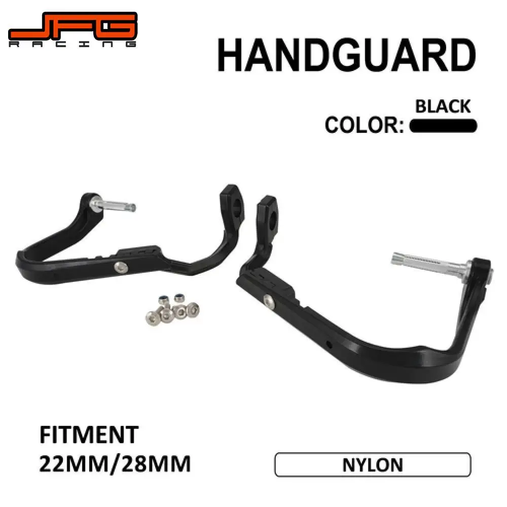 Motorcycle Universal 7/8&quot; 22mm 1 1/8&quot; 28mm Nylon Handguards Hand Guard Handle - £35.55 GBP
