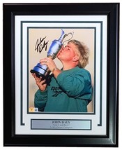 John Daly Unterzeichnet Eingerahmt 8x10 Pga 1995 Britische Offen Foto Bas - £114.48 GBP
