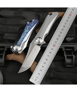 TWO SUN TS196 Flipper M390 Blade Tactical Titanium Alloy Handle Folding ... - $272.04 CAD