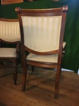 Ecclesiastical Upholstered Fireside Chairs Late Victorian Eastlake in Ti... - $2,815.00