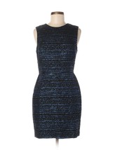 3.1 PHILIP LIM Black &amp; Blue Glittery Sleeveless Cocktail Dress - Size 6 - £117.85 GBP