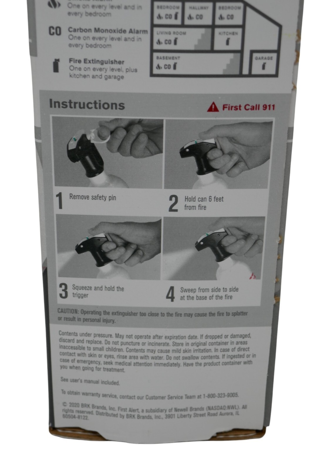 First Alert Kitchen Fire Extinguisher #1474144 NEW Item image 4