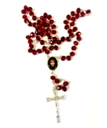Crucified Jesus Christ Handmade  Rosary, New from Colombia #L062 - $29.69
