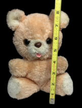 Russ Berrie Teddy Bear Buddy Plush #580 Stuffed Animal Korea Peach Pink ... - £47.81 GBP