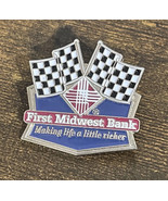 Checker Flag Nascar Racing First Midwest Bank Speedway Track Collector L... - £10.26 GBP