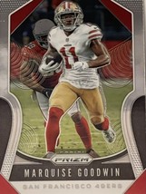 2019 Panini Prizm Football Marquise Goodwin Prizm #249 San Francisco 49ers MINT! - $4.30