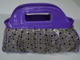 Vera Bradley Purse Frill Collection Simply Violet Got it Handled - £18.22 GBP