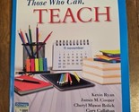 MindTap Course List Ser.: Those Who Can, Teach by James M. Cooper, Kevin... - £35.51 GBP
