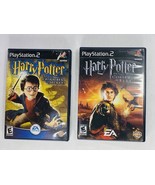 Harry Potter Chamber of Secrets &amp; Goblet of Fire PlayStation 2 PS2 Game Lot - $17.99