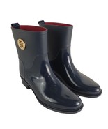 Tommy Hilfiger Kippa Women&#39;s 11 Navy Blue Synth Rubber Rain Muck Boots, ... - $46.44