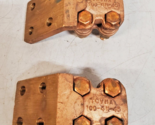 2 Quantity of Bronze Terminal Connectors TCVHA 100-4N-45 (2 Qty) - $124.99