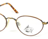 Vintage FOREST LINE 8519 2 Brown / Tönend Einzigartig Brille 52-20-145mm - $49.49