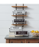 Reversable Sentiment Sign with Stand (Set of 4) - $1,695.02 MXN