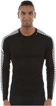 Helly Hansen Men&#39;S Lifa Stripe Crew Lightweight Breathable Moisture, Medium - $39.99