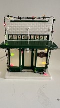 Starbucks 2016 Porcelain Pike Place Store With Xmas Lights - $50.45
