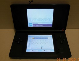 Nintendo DS Lite blue Handheld Video Game Console Broken Hinge - $72.05